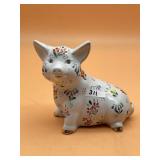 FORMALITIES BY BAUM BROS PORCELAIN PIG FIGURINE,