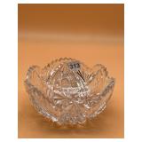 AMERICAN BRILLIANT PERIOD CUT GLASS BOWL, DEEP