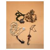 ASSORTED NECKLACES, INCLUDES LUCKY BRAND CHAIN