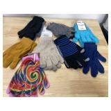 ASSORTED GLOVES, INCLUDES SNUGADOO TOO, KNIT,