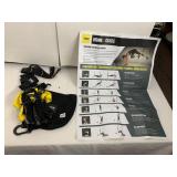 TRX SUSPENSION TRAINER, INCLUDES STRAPS, HANDLES,