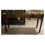 SHERRILL CTH OCCASIONAL CONSOLE TABLE, MAHOGANY