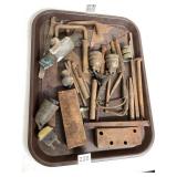 ASSORTED HARDWARE, INCLUDES PIPE FITTINGS,