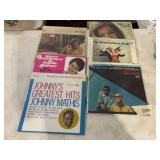 ASSORTED VINYL RECORDS, INCLUDES JOHNNY MATHIS,