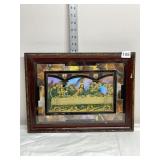 THE LAST SUPPER WALL ART, BUTTERFLY WING ARTWORK,