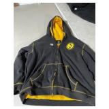 NFL PRO LINE PITTSBURGH STEELERS ZIP-UP HOODIE,