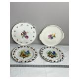 ASSORTED DECORATIVE PLATES, INCLUDES TABLETOPS