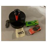 ASSORTED TOYS, INCLUDES DIE-CAST VEHICLES, SOLAR