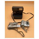 POLAROID ONESTEP 600 CAMERA, CANON POWERSHOT
