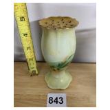 WEIMAR PORCELAIN SHAKER, HAND PAINTED FLORAL
