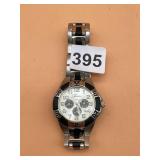 FRONDINI QUARTZ WRISTWATCH, SILVER-TONE DIAL,