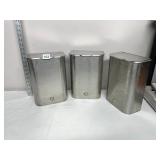 STAINLESS STEEL WALL-MOUNTED TRASH CAN