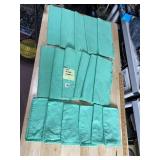 FIESTA TABLE LINENS, MINT GREEN, FRINGED