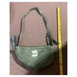 THE SAK CROSSBODY BAG, OLIVE GREEN SUEDE,