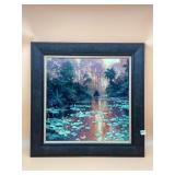 JAMES COLEMAN OIL ON CANVAS, TIME TO REFLECT,