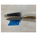 PUMA SOLINGEN HUNTING KNIFE, ANTLER HANDLE, METAL