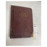 SCRAPBOOK, 1930S ERA, INCLUDES NEWSPAPER