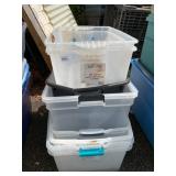 ASSORTED STORAGE CONTAINERS, INCLUDES ACTO 88