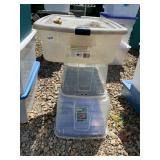 STERILITE STORAGE BINS, REINFORCED HANDLES,