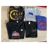 ASSORTED T-SHIRTS, INCLUDES HOLLISTER, AMERICAN