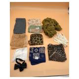 ASSORTED ACCESSORIES, INCLUDES ANOKHI PRINTED