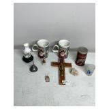 ASSORTED COLLECTIBLES, INCLUDES DUNOON SANTA