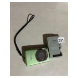 CANON POWERSHOT DIGITAL CAMERA, LIME GREEN, 10.0