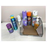 ASSORTED HOUSEHOLD CLEANERS, INCLUDES LYSOL,