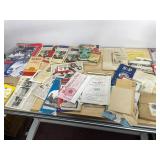 ASSORTED TRAVEL EPHEMERA, INCLUDES SHELL, GULF,