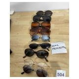 ASSORTED SUNGLASSES, INCLUDES VARIOUS FRAMES,