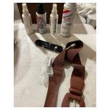 ASSORTED CLEANING SUPPLIES, INCLUDES DUST-OFF
