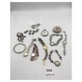 ASSORTED WATCHES AND JEWELRY, INCLUDES WESTCLOX