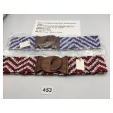 STRETCH ELASTICATED BEADED BELTS, BOHO