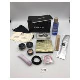 ASSORTED COSMETICS GROUPING, INCLUDES CHANEL BOX,