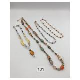 ASSORTED BEADED NECKLACES, INCLUDES MULTICOLOR