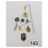 ASSORTED RELIGIOUS JEWELRY GROUPING, INCLUDES