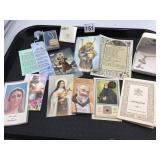 ASSORTED RELIGIOUS COLLECTIBLES INCLUDES DIAMOND