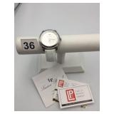 LUCIEN PICCARD O COLLECTION WATCH, STAINLESS