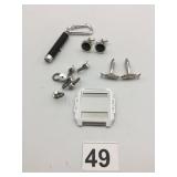 ASSORTED ACCESSORIES INCLUDES VESTAL WATCH CASE,