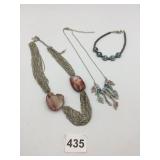 COSTUME JEWELRY NECKLACES, INCLUDES MULTI-STRAND