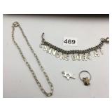CANNONSBURGH BRACELET , NECKLACE ETC.