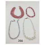 ASSORTED COSTUME JEWELRY NECKLACES, INCLUDES