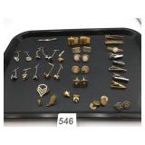 ASSORTED MENS ACCESSORIES, INCLUDES CUFFLINKS,