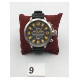 INVICTA CHRONOGRAPH WATCH, MODEL 2642, BLACK