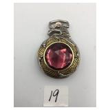 KNIGHTS COLLECTIONS POCKET WATCH, DRAGON MOTIF,