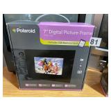 POLAROID 7 INCH DIGITAL PICTURE FRAME, MODEL