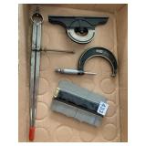 ASSORTED PRECISION MEASURING TOOLS, INCLUDES