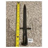 MILITARY BAYONET, PAL MARKED, U.S. MARKED, STEEL