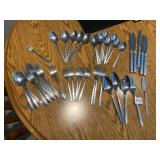ONEIDA AND UTICA STAINLESS FLATWARE, ASSORTED