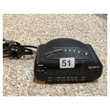 SONY DREAM MACHINE ICF-C212, AM/FM CLOCK RADIO,